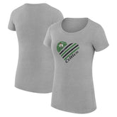 Boston Celtics G-III 4Her by Carl Banks Women's Super-Slim Fit Lightweight Heart T-Shirt Online