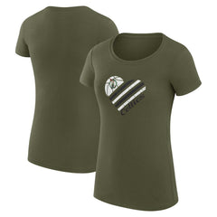 Boston Celtics G-III 4Her by Carl Banks Women's Super-Slim Fit Lightweight Heart T-Shirt Discount