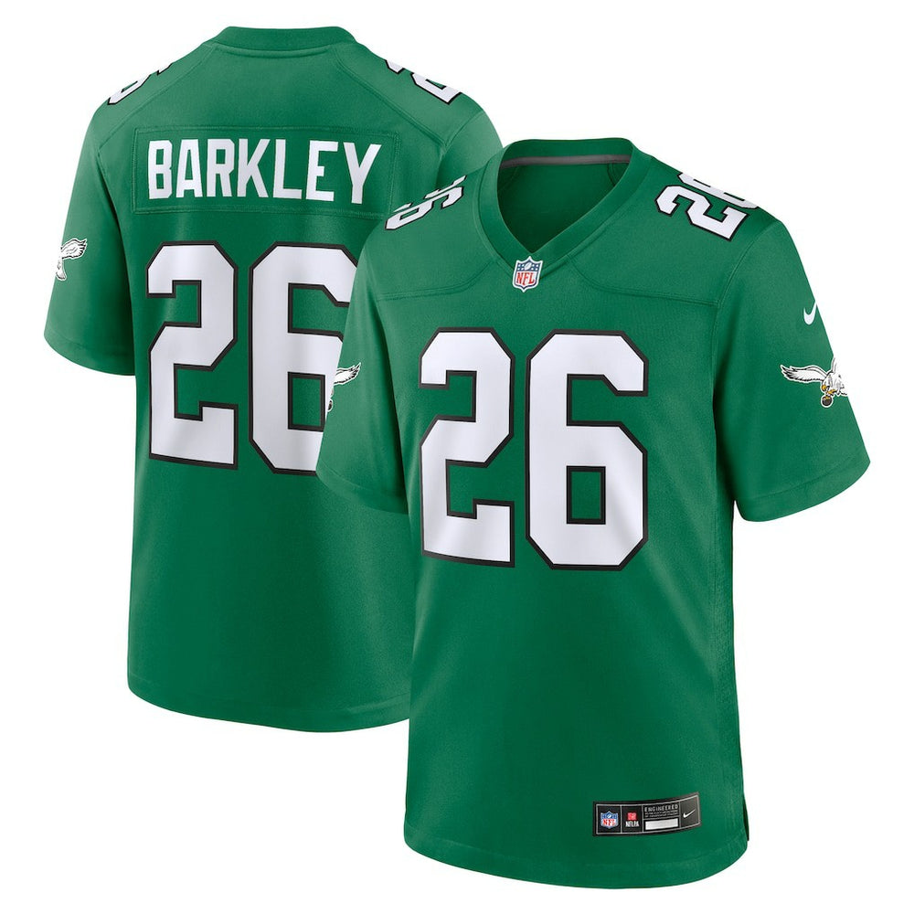Philadelphia Eagles Nike Saquon Barkley Alternate Game Jersey