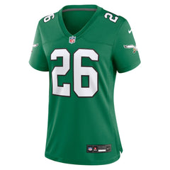 Philadelphia Eagles Nike Saquon Barkley Women's Alternate Game Jersey