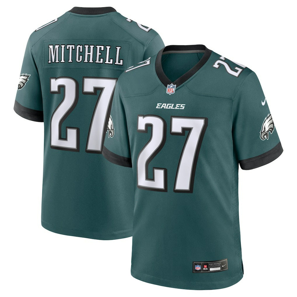 Philadelphia Eagles Nike Quinyon Mitchell Player Game Jersey