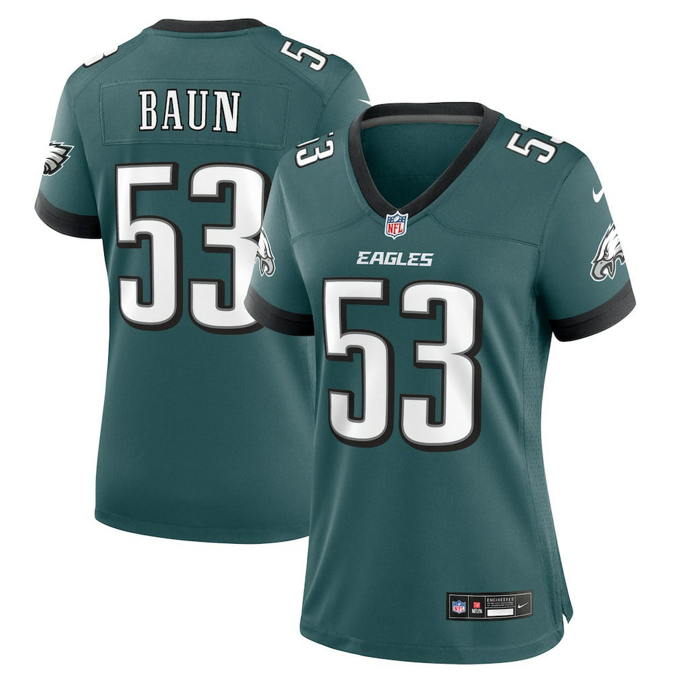 Philadelphia Eagles Nike Zack Baun Women's Game Jersey