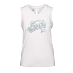 Indiana Pacers Levelwear Women's Paisley Sweep V-Neck Tank Top Discount
