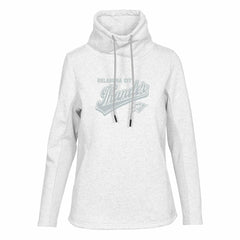 Oklahoma City Thunder Levelwear Women's Loop Sweep Pullover Sweatshirt Discount
