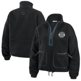 Vegas Golden Knights WEAR by Erin Andrews Women's Polar Fleece Half-Zip Jacket Discount