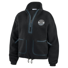 Vegas Golden Knights WEAR by Erin Andrews Women's Polar Fleece Half-Zip Jacket Discount