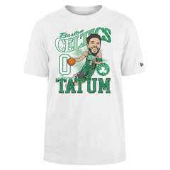 Jayson Tatum Boston Celtics Caricature Player T-Shirt Discount