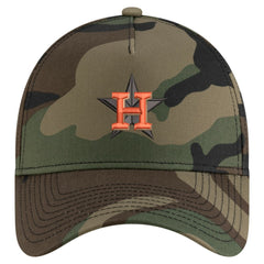 Houston Astros New Era Woodland Team Pop 9FORTY A-Frame Adjustable Hat | MLB For sale