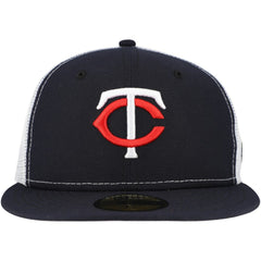 Minnesota Twins New Era Team Color 59FIFTY Trucker Fitted Hat | MLB On Sale