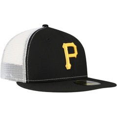 Pittsburgh Pirates New Era Team Color 59FIFTY Trucker Fitted Hat | MLB New