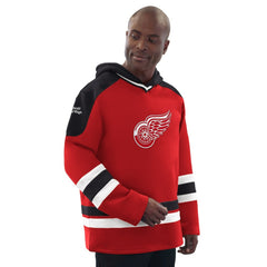 Detroit Red Wings Starter Hockey Pullover Hoodie Discount