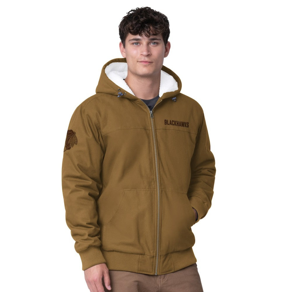 Chicago Blackhawks G-III Sports by Carl Banks Build Up Full-Zip Hoodie Jacket Online