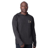 Philadelphia Flyers MSX by Michael Strahan Fast Track Raglan Long Sleeve Hoodie T-Shirt On Sale