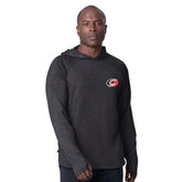 Carolina Hurricanes MSX by Michael Strahan Fast Track Raglan Long Sleeve Hoodie T-Shirt For Sale