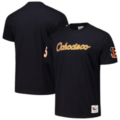 Cincinnati Bengals Mitchell & Ness Chad Johnson Retired Player Nickname T-Shirt