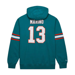 Miami Dolphins Mitchell & Ness Dan Marino Retired Player Name & Number Pullover Hoodie