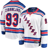 Mika Zibanejad New York Rangers Fanatics Away Premier Breakaway Player Jersey Sale