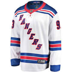 Mika Zibanejad New York Rangers Fanatics Away Premier Breakaway Player Jersey Sale