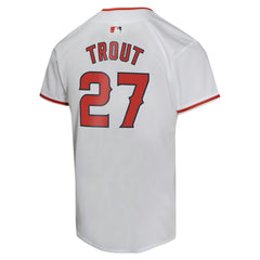 Mike Trout Los Angeles Angels Nike Youth Home Game Player Jersey | MLB Outlet