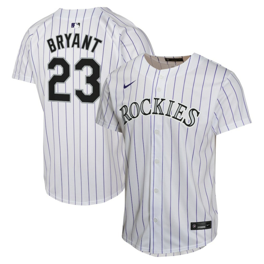 Kris Bryant Colorado Rockies Youth Home Game Player Jersey - White