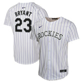 Kris Bryant Colorado Rockies Youth Home Game Player Jersey - White