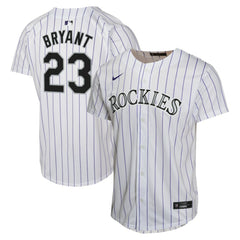 Kris Bryant Colorado Rockies Youth Home Game Player Jersey - White