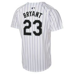 Kris Bryant Colorado Rockies Youth Home Game Player Jersey - White