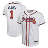 Ozzie Albies Atlanta Braves Nike Youth Home Game Player Jersey | MLB US