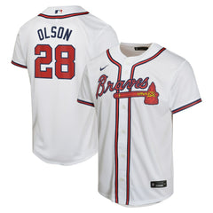 Matt Olson Atlanta Braves Nike Youth Home Game Player Jersey | MLB On Sale