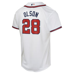 Matt Olson Atlanta Braves Nike Youth Home Game Player Jersey | MLB On Sale