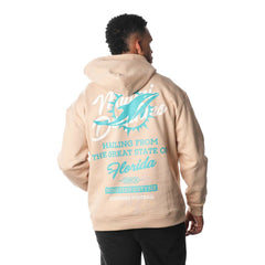 Miami Dolphins The Wild Collective Unisex Fleece Pullover Hoodie