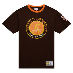 San Diego Padres Mitchell & Ness Cooperstown Collection Player Legends Ringer T-Shirt | MLB Outlet