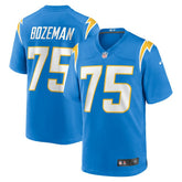 Los Angeles Chargers Nike Bradley Bozeman Game Jersey