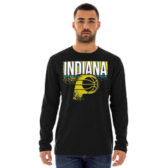 Indiana Pacers 2024/25 City Edition Long Sleeve T-Shirt Discount