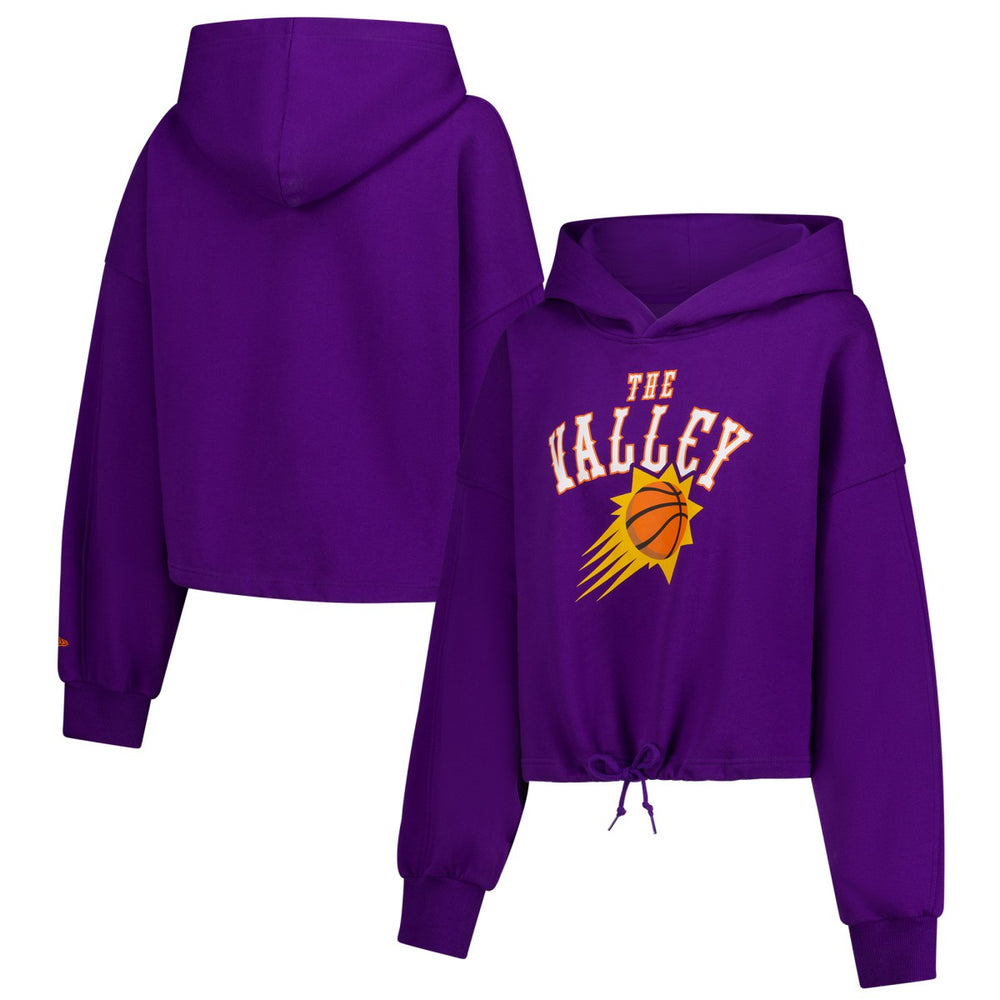 Phoenix Suns Women's 2024/25 City Edition Cropped Pullover Hoodie New