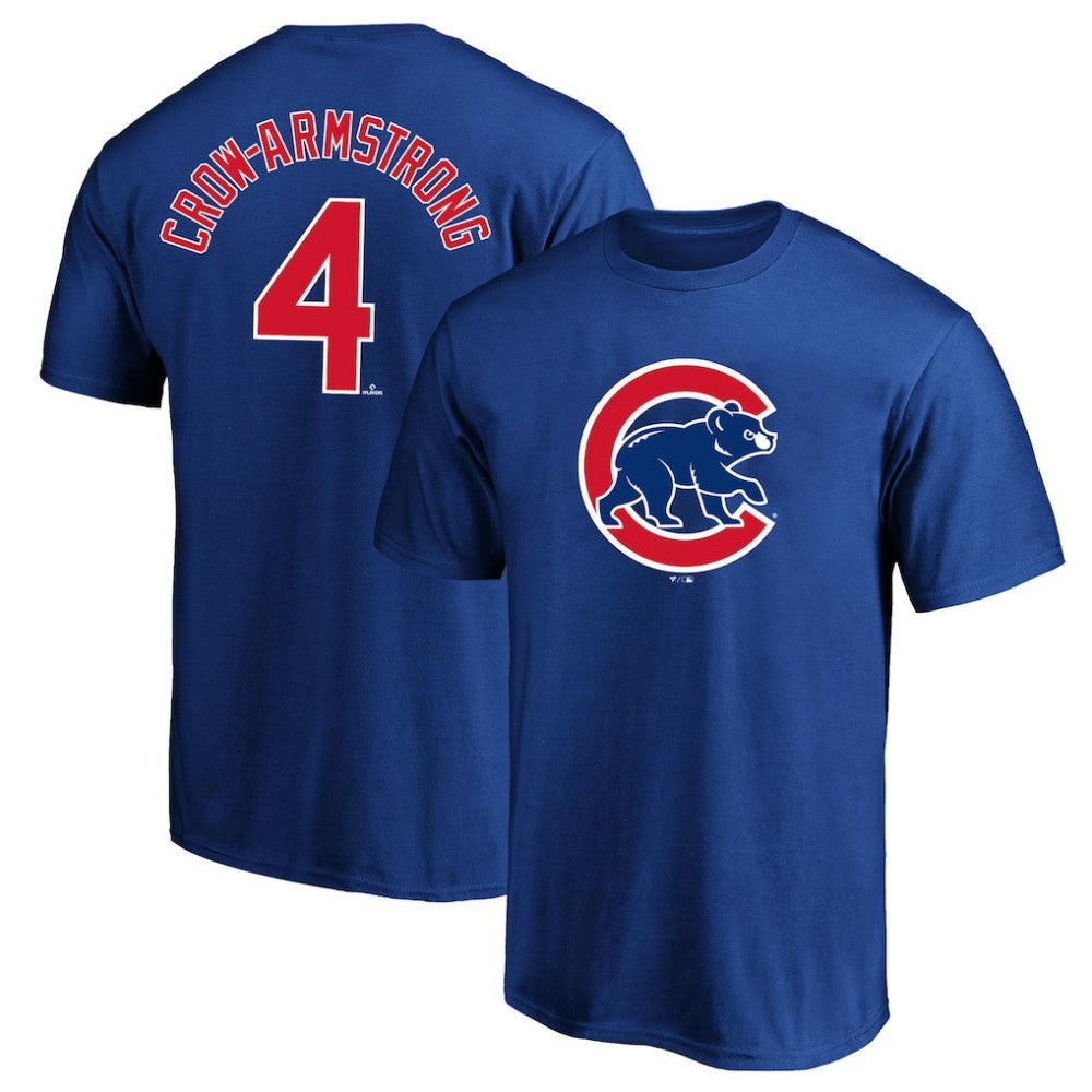 Pete Crow-Armstrong Chicago Cubs Fanatics Big & Tall Name & Number T-Shirt | MLB Sale