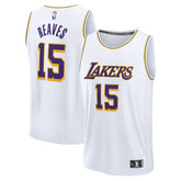 Austin Reaves Los Angeles Lakers Fast Break Replica Player Jersey Discount