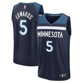 Anthony Edwards Minnesota Timberwolves Fast Break Replica Player Jersey For Sale