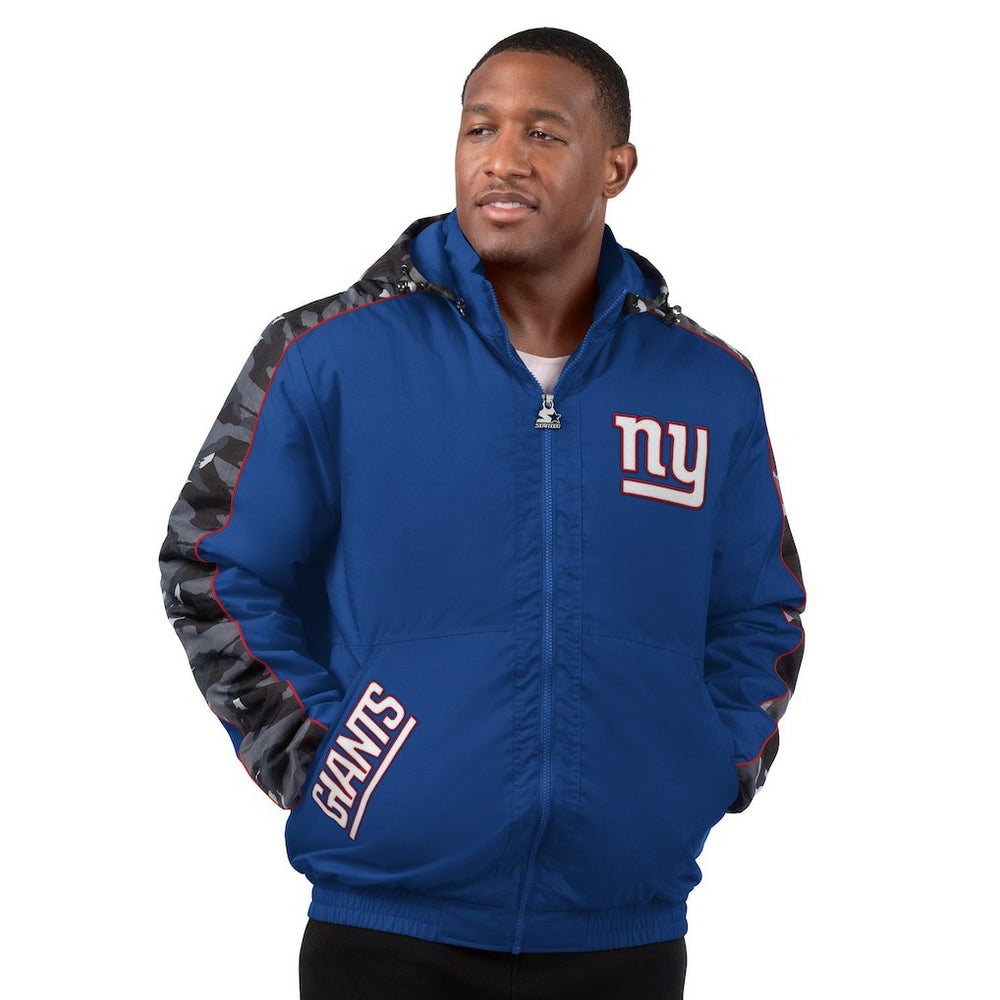 New York Giants Starter Thursday Night Gridiron Full-Zip Jacket