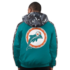 Miami Dolphins Starter Thursday Night Gridiron Full-Zip Hoodie Jacket