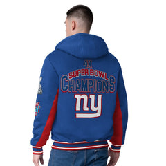 New York Giants G-III Extreme No Huddle Commemorative Full-Zip Hoodie Jacket