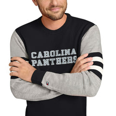 Carolina Panthers Tommy Hilfiger Acrylic Crewneck Pullover Sweater