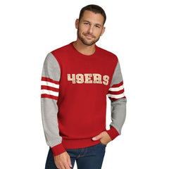 San Francisco 49ers Tommy Hilfiger Acrylic Crewneck Pullover Sweater