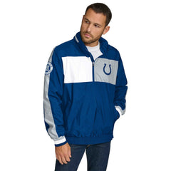 Indianapolis Colts Tommy Hilfiger Gael Lightweight Half-Zip Pullover Hoodie Jacket