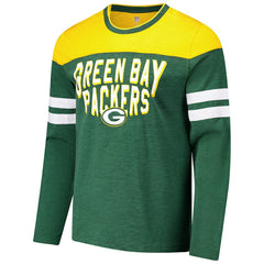 Green Bay Packers G-III Sports by Carl Banks Adaptive Hail Mary Long Sleeve T-Shirt