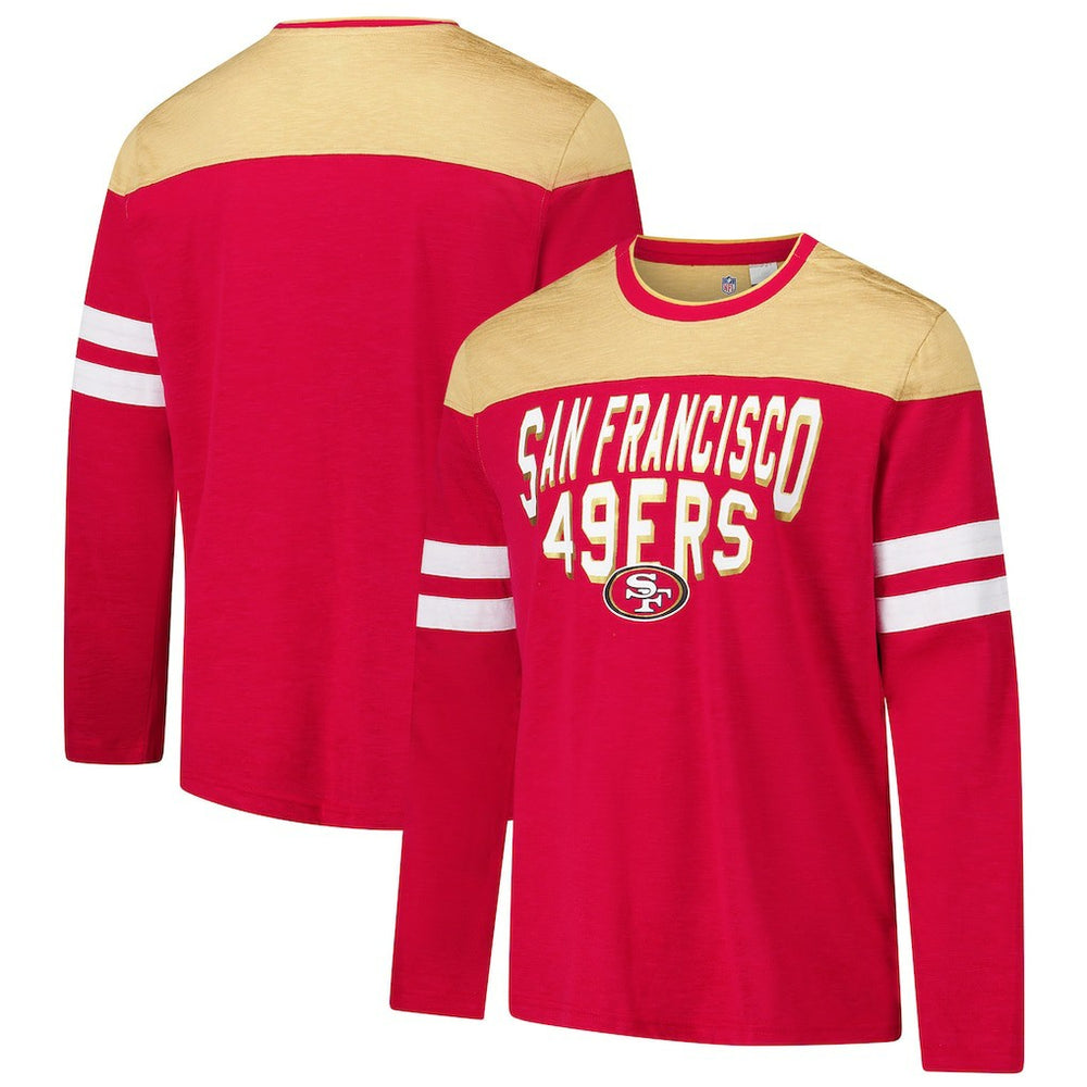San Francisco 49ers G-III Sports by Carl Banks Adaptive Hail Mary Long Sleeve T-Shirt
