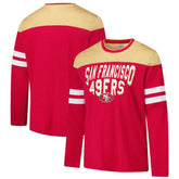 San Francisco 49ers G-III Sports by Carl Banks Adaptive Hail Mary Long Sleeve T-Shirt