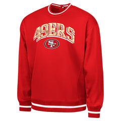San Francisco 49ers G-III Sports by Carl Banks Adaptive Blocker Fleece Pullover Sweatshirt