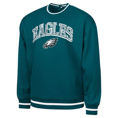 Philadelphia Eagles G-III Sports by Carl Banks Adaptive Blocker Fleece Pullover Sweatshirt