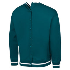 Philadelphia Eagles G-III Sports by Carl Banks Adaptive Blocker Fleece Pullover Sweatshirt